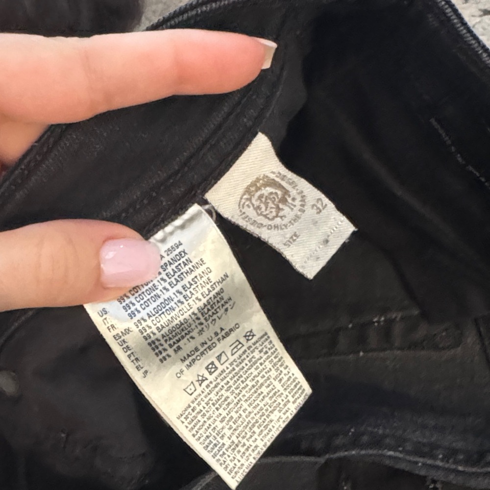 Diesel Dark Wash Men “Safado” Jeans 32x34 #4011 - Picture 3 of 8